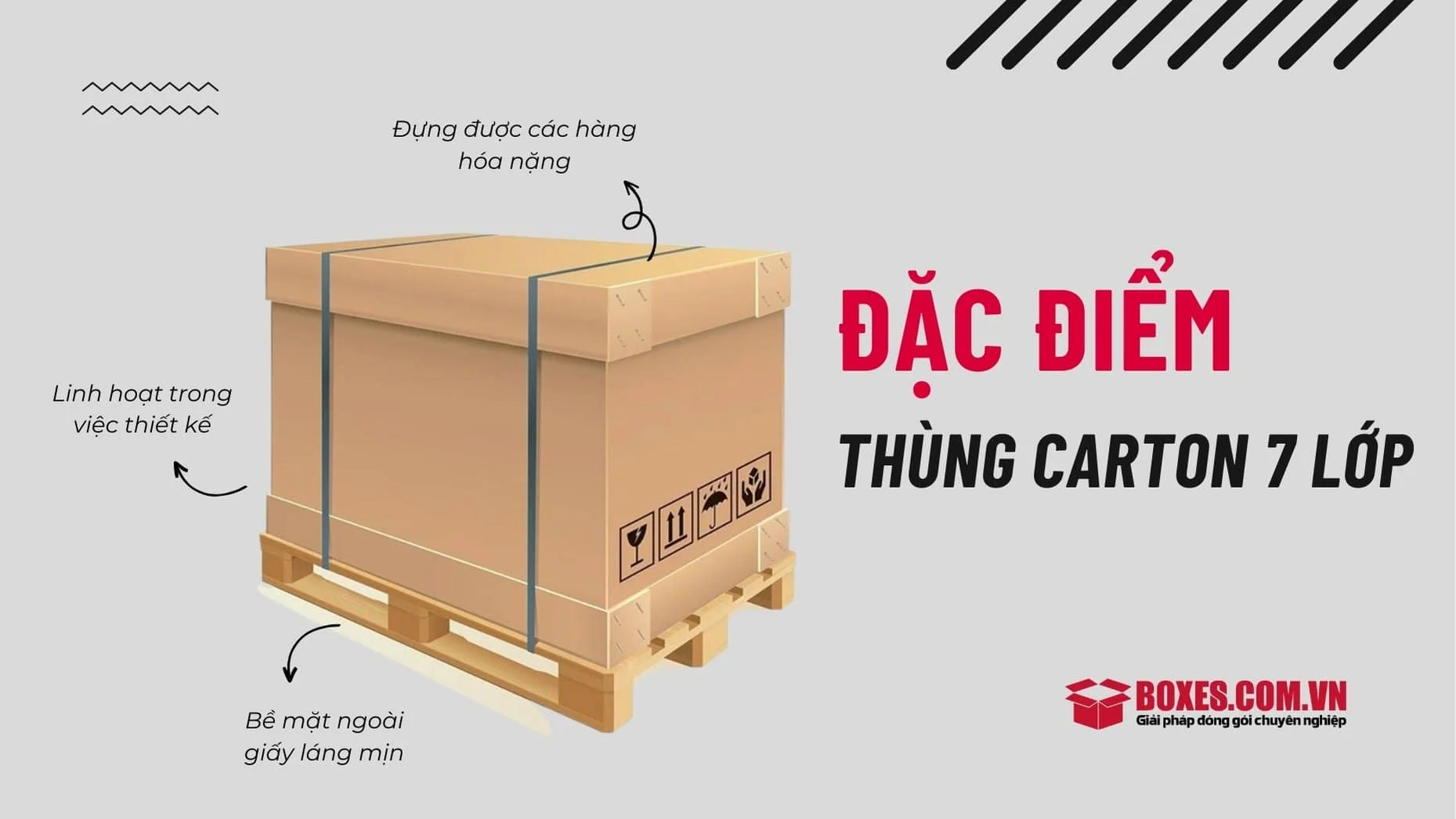 Thùng Carton 7 Lớp: Giải Pháp Tối Ưu Độ Bền Cho Hàng Nặng & Vận Chuyển Xa